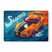 Street Drift Flame Racing Laptop Skin