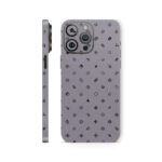 Minimal Icon Pattern Grey Matte Mobile Skin