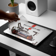 Porsche GT3 RS Racing Transparent Laptop Skin