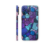 Crystal Cube Geometric Mobile Skin