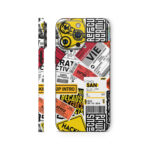 Urban Sticker Collage Mobile Skin