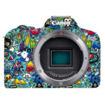 Colorful Pop Art Matte Finish Camera Skin