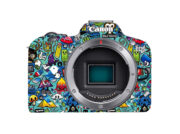 Colorful Pop Art Matte Finish Camera Skin