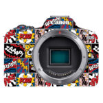 Comic Pop Art Matte Finish Camera Skin