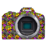 Toxic Skull Graffiti 3D Texture Camera Skin