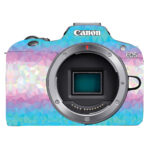 Pastel Prism Geometric 3D Texture Camera Skin