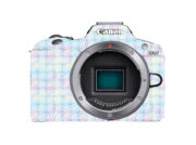 Holographic Line Geometry 3D Texture Camera Skin