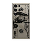 Hundred Dollar Transparent Mobile Skin