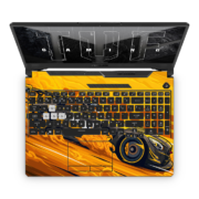 Speed Drift Racing Car 3D Texture Laptop Skin - Image 2