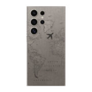 World Map Travel Transparent Mobile Skin